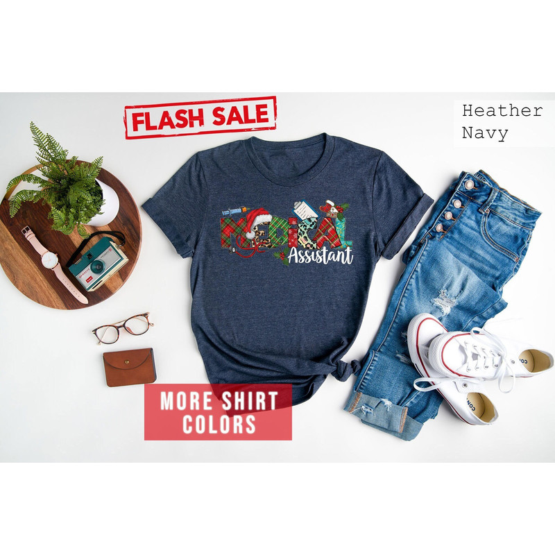 Medical Assistant Merry Christmas T-Shirt, Funny Healthcare Workers Xmas Shirt, Christmas Party Shirt, Nurse Christmas Appreciation Shirt.jpg