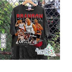 vintage 90s graphic style brandon roy t-shirt - brandon roy graphic t-shirt - retro american basketball oversized t-shir