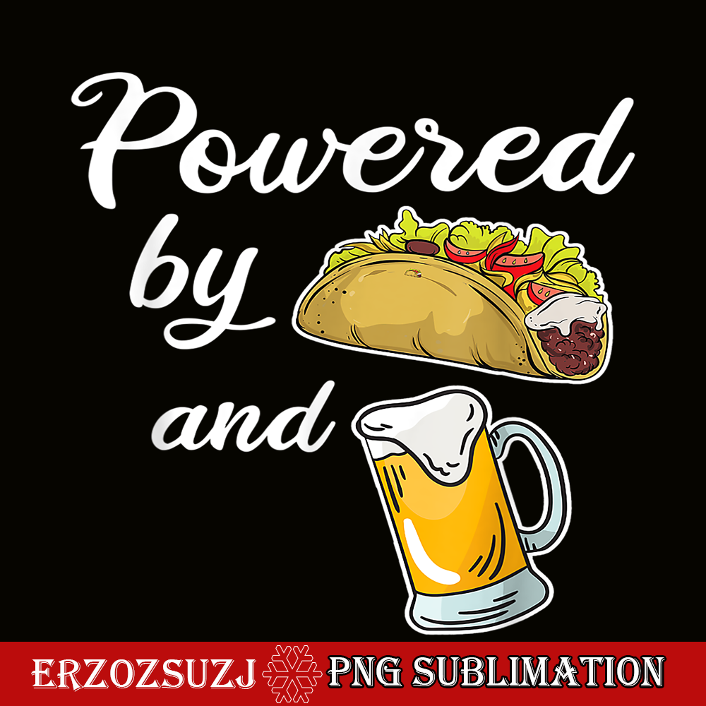 BEER28102372-Taco And Beer PNG Funny Taco Beer Lover PNG Food And Beer PNG.png