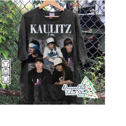 vintage 90s graphic style tom kaulitz t-shirt - tokio hotel t-shirt - retro american rapper oversized t-shirt rap hip ho