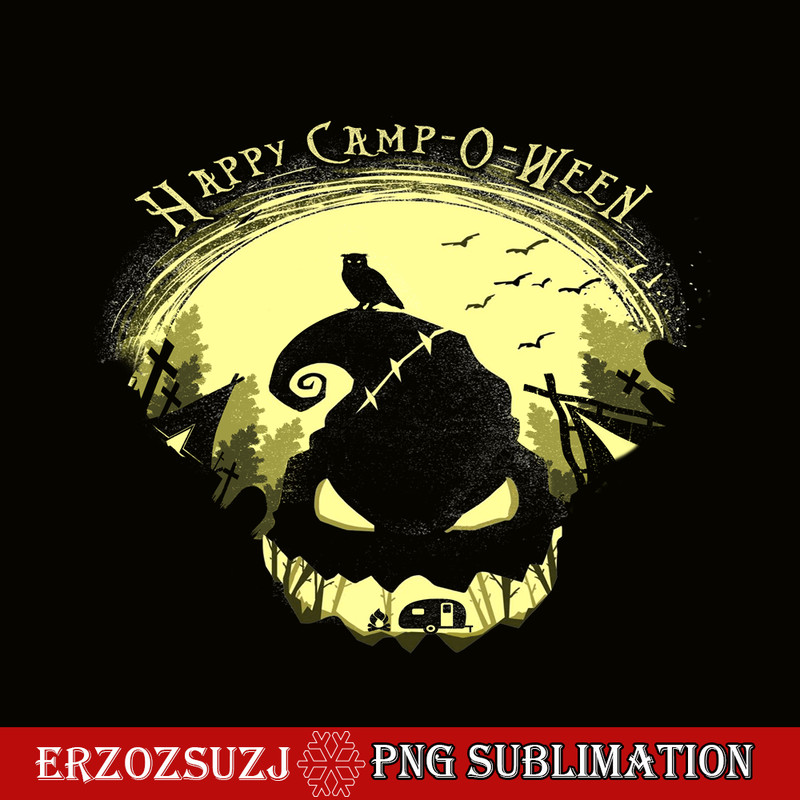 CAMP07112311-HAPPY CAMP O WEEN PNG Jack's nightmare PNG Camping Night PNG.png