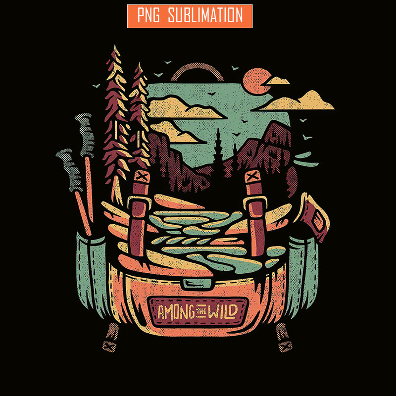 CAMP07112337-Among the wild PNG Camping in Forest PNG Camping Lover PNG.png