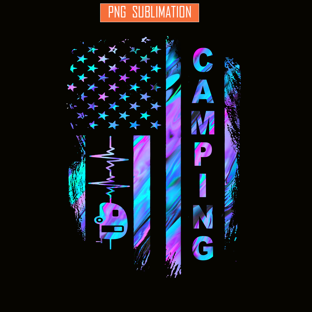 CAMP07112349-Camping American flag PNG Love Camping PNG Camper PNG.png