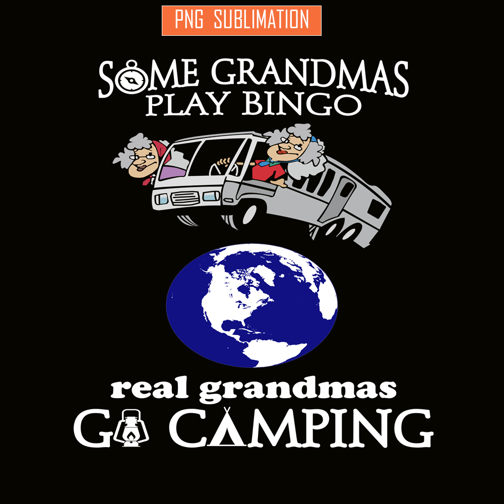 CAMP07112383-Some Grandmas Play Bingo PNG Camping PNG Picture Of 2 Old Women Traveling Around The World PNG.png