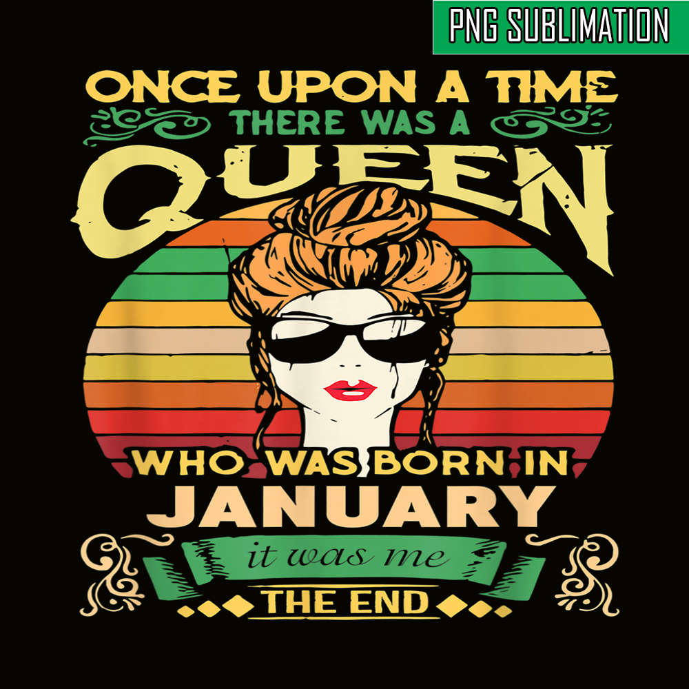 CPB28102304-Birthday Queens Are Born on January PNG Capricorn PNG Aquarius Gift PNG.png