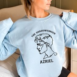 azriel shadowsinger acotar sweatshirt officially licensed sarah j maas merch rhysand gwynriel bat boys bookish sjm gift