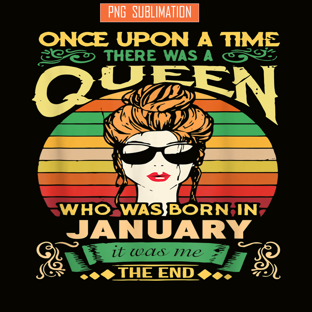 CPB28102304-Birthday Queens Are Born on January PNG Capricorn PNG Aquarius Gift PNG.png
