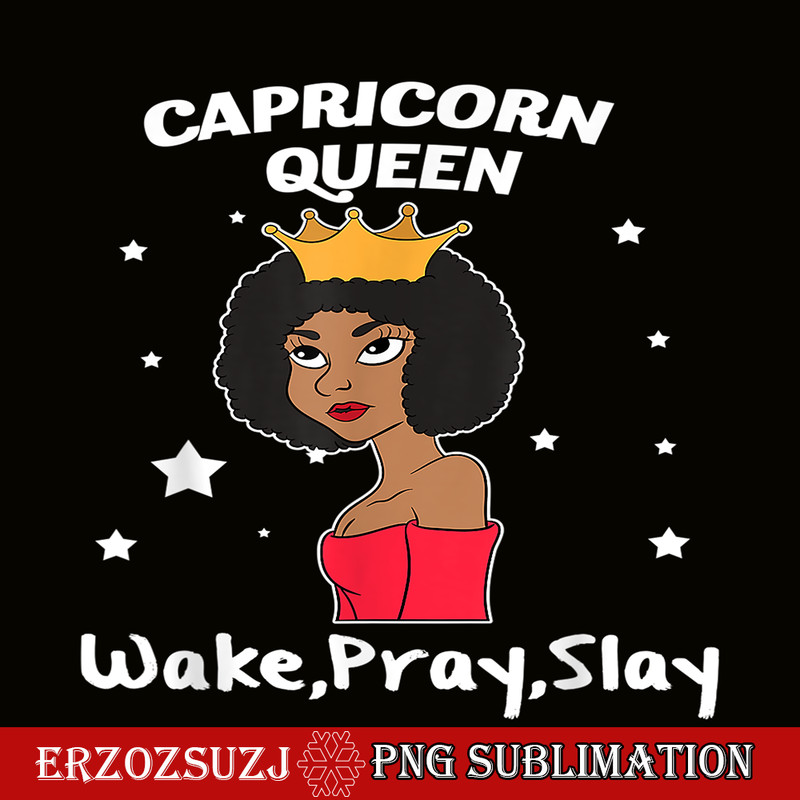 CPB28102311-Capricorn Black Queen Women PNG Zodiac Sign PNG Capricorn Character PNG.png