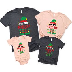 christmas elf family matching shirts,christmas crew shirt, christmas shirt, christmas light shirt, merry christmas t-shi