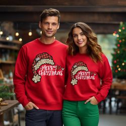 merry christmas sweater, buffalo plaid christmas, christmas sweatshirt, xmas gift, merry christmas t-shirt, xmas shirts,