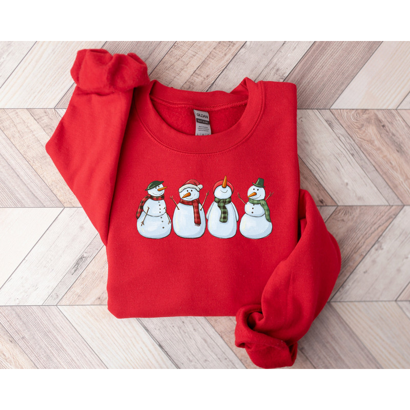 Cute Christmas Sweatshirt,Winter Sweater,Snowman Christmas Sweatshirt,Family Christmas Vibe Tee,Retro Vintage Christmas Shirt,Happy New Year.jpg