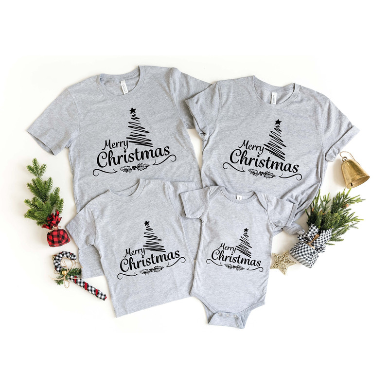 Personalized Merry Christmas T Shirt, Christmas Tree, Most Wonderful Time Of The Year, Christmas Is My Favorite, Merry Christmas Shirt.jpg