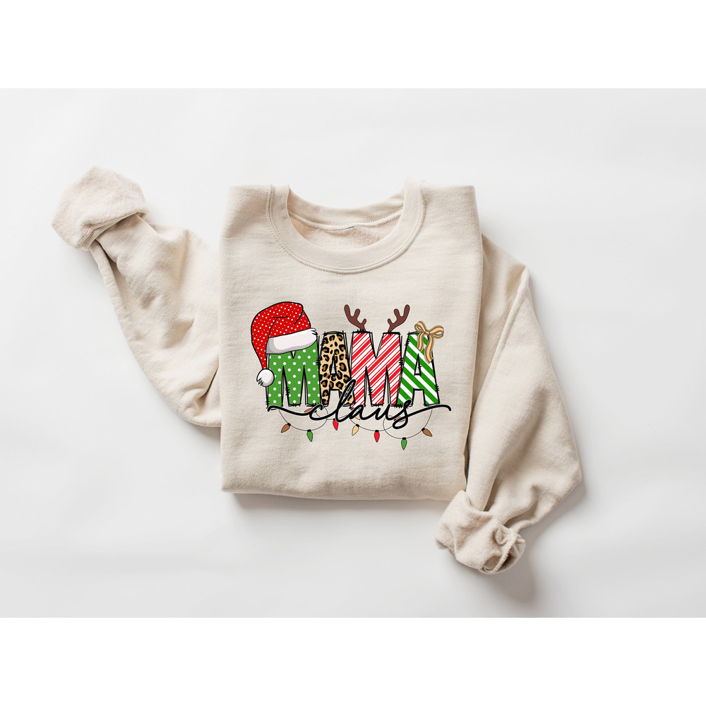 Mama Claus Sweatshirt, Merry Christmas Sweatshirt, Christmas Shirt, Christmas Sweatshirt, Christmas Gift For Mama, Christmas Mama Sweatshirt.jpg