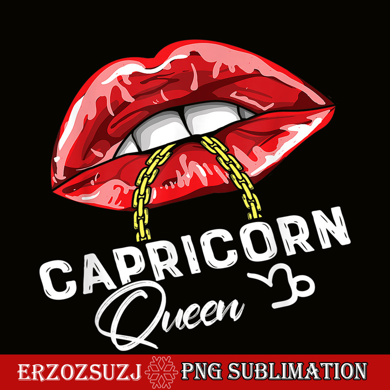 CPB28102327-Capricorn Queen PNG December January Birthday PNG Sexy Lip Girl PNG.png