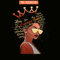 CPB28102329-Capricorn Queen PNG Strong Smart Afro Melanin PNG Black Women PNG.png