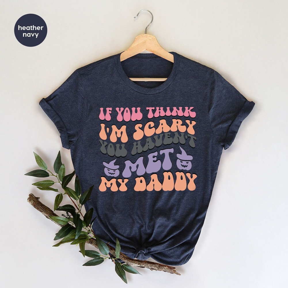 Cute Halloween Tshirt, Spooky Season Tees, Trick or Treat, Gift for Her, Pumpkin Shirt, Kids T Shirts, Baby Onesie, Funny Spooky Shirt.jpg