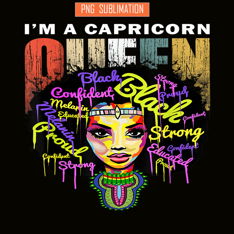CPB28102338-I Am A Capricorn PNG Black Woman PNG Zodiac Sign PNG.png