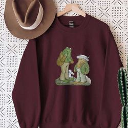 frog and toad are friend sweatshirt, unisex sweatshirt, friend sweatshirt, gift for friend, sweatshirt, frog and toad