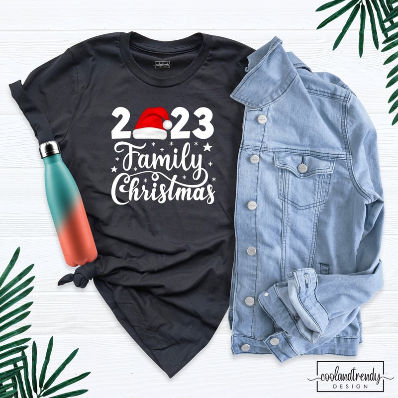 2023 Family Christmas Tee, Most Wonderful Time Shirt, Christmas Squad Shirt, Family Christmas Tee, Believe Shirt, Christmas Mama Shirt.jpg