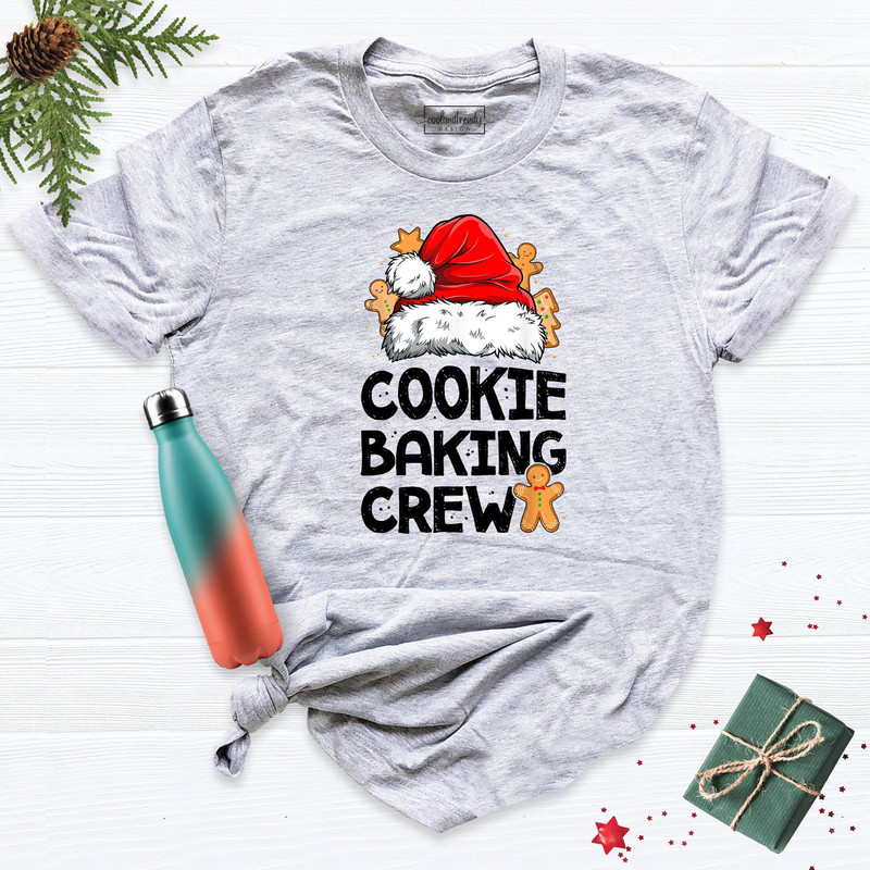 Christmas Cookie Baking Crew Shirt, The Cookie Crew Shirt, Christmas Cookie Shirt, Christmas Shirt, Cookie Baking Shirt, Family Xmas Shirt.jpg