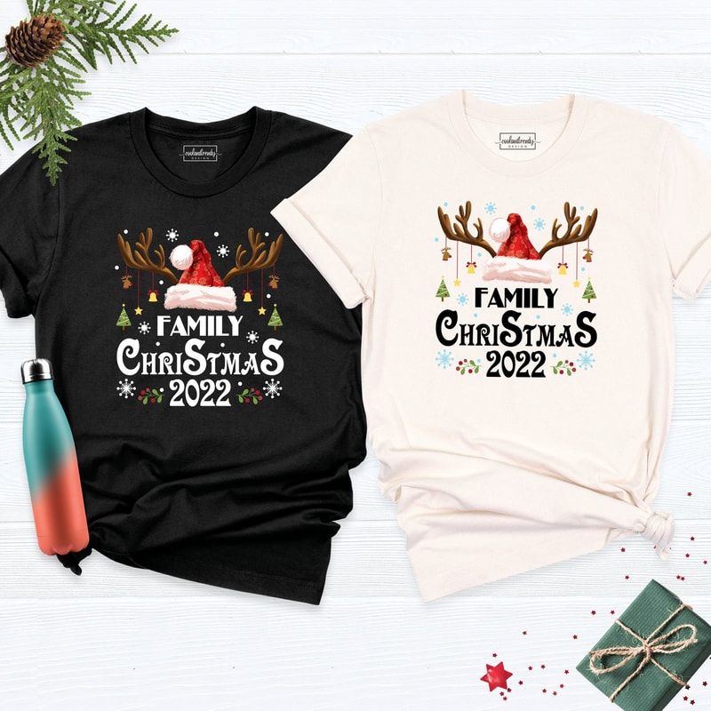 Christmas Family 2022 Shirt, Christmas Shirt, We Are Family Christmas Shirt, Matching Family Shirts, Christmas Family Party Tee, 2022 Shirt.jpg