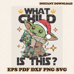 what child is this yoda santa png