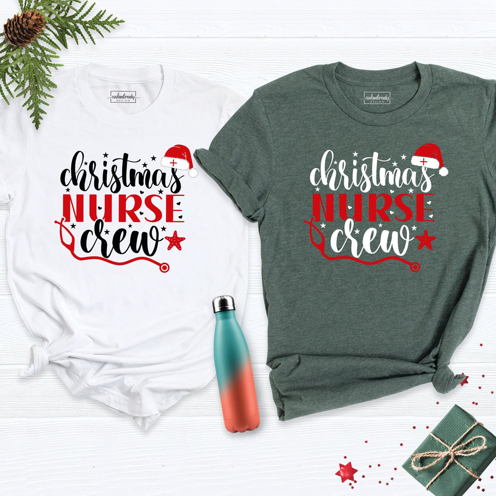 Christmas Nurse Crew Shirt, Funny Christmas Work Tee, Nurse Life Shirt, Christmas Shirt, 2022 Christmas Shirt, Nurse Shirt, Nurse Xmas Shirt.jpg