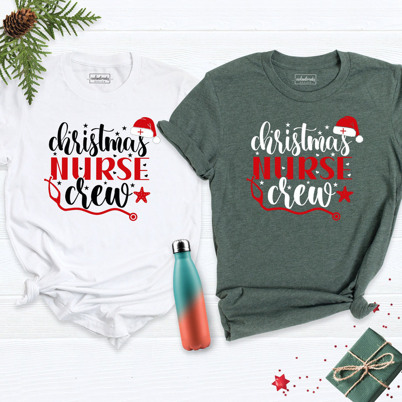 Christmas Nurse Crew Shirt, Funny Christmas Work Tee, Nurse Life Shirt, Christmas Shirt, 2022 Christmas Shirt, Nurse Shirt, Nurse Xmas Shirt.jpg