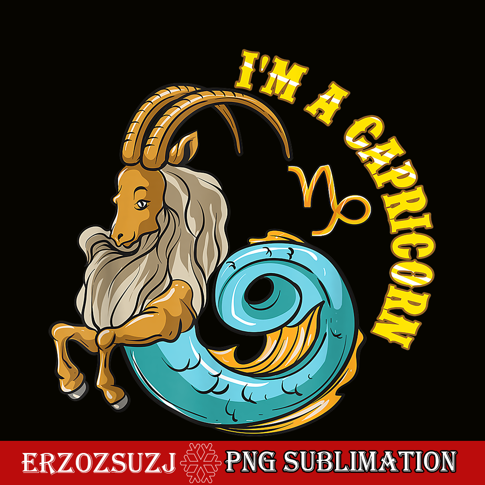 CPB28102387-Zodiac Sign PNG I Am A Capricorn PNG Goat Zodiac PNG.png