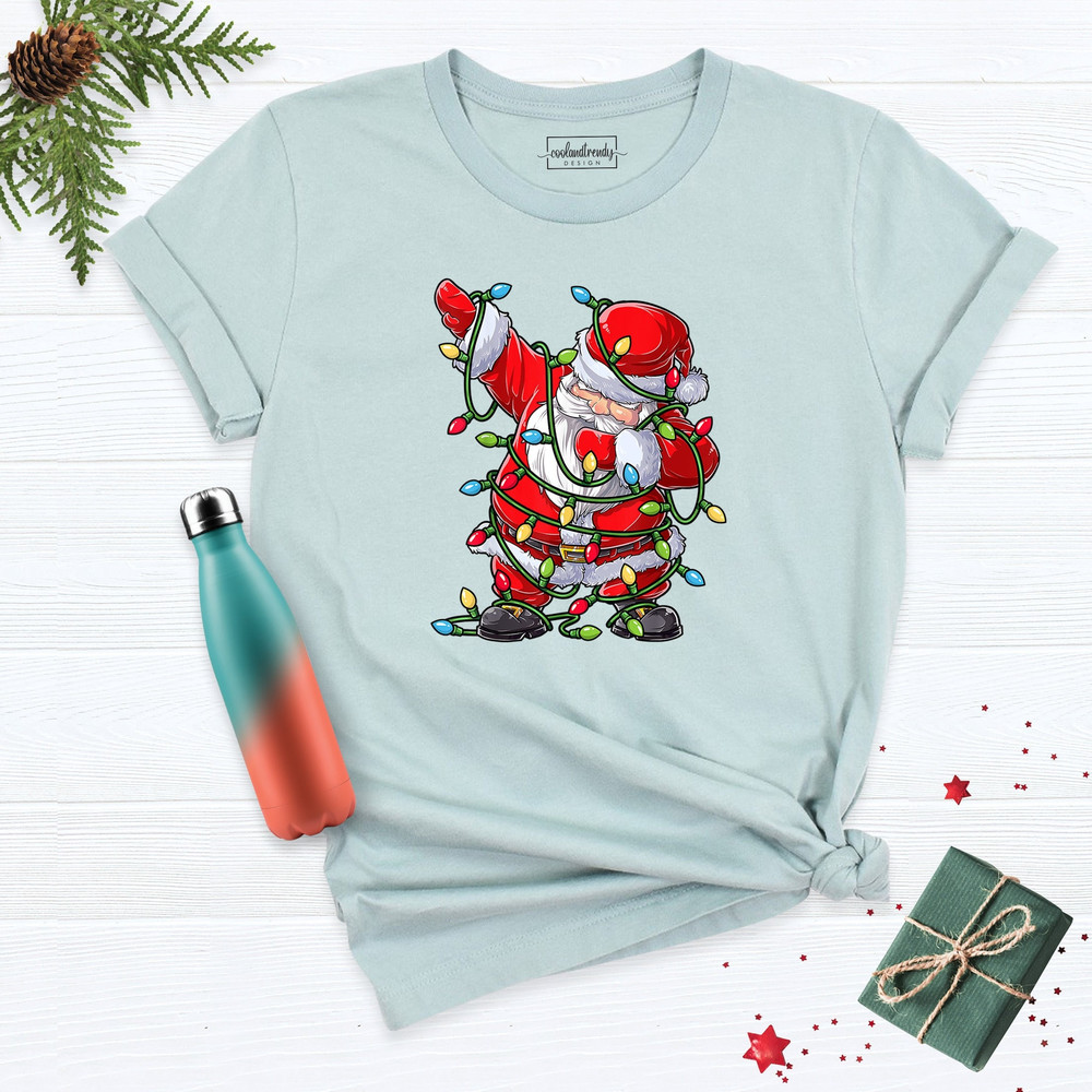 Christmas Santa Shirt, Cute Santa Claus Xmas Tee, Santa Claus Shirt, Santa Claus Light Tee, Christmas Santa Shirt, Santa Christmas T-Shirt.jpg