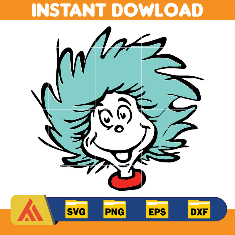 Dr Seuss Svg, Cat In The Hat SVG, Dr Seuss Hat SVG, Green Eggs And Ham Svg, Dr Seuss for Teachers Svg, Cricut, Thing Svg (333).jpg