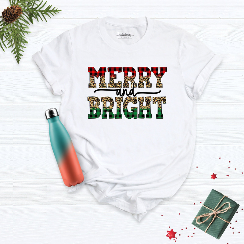 Christmas Shirt, Christmas Crewneck Shirt, Leopard Merry Shirt, Christmas For Ladies Tee, Winter Shirt For Xmas, Woman Holiday T-Shirt.jpg