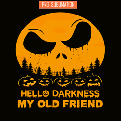 hello darkness my old friends svg