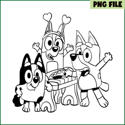 bluey playing svg png dxf eps bluey friends svg bluey cartoon svg