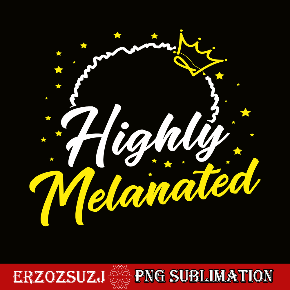 QUE031123109-Highly Melanated PNG, Black Girl PNG, Magic Afro Hair PNG.png