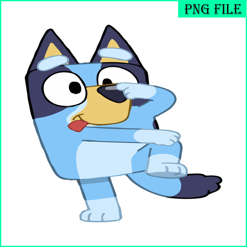 BL22112329-Funny Bandit SVG PDF PNG Bluey Character SVG Bluey Movie SVG.png