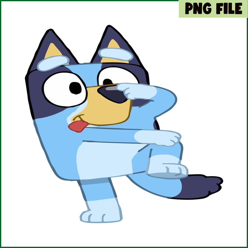 BL22112329-Funny Bandit SVG PDF PNG Bluey Character SVG Bluey Movie SVG.png