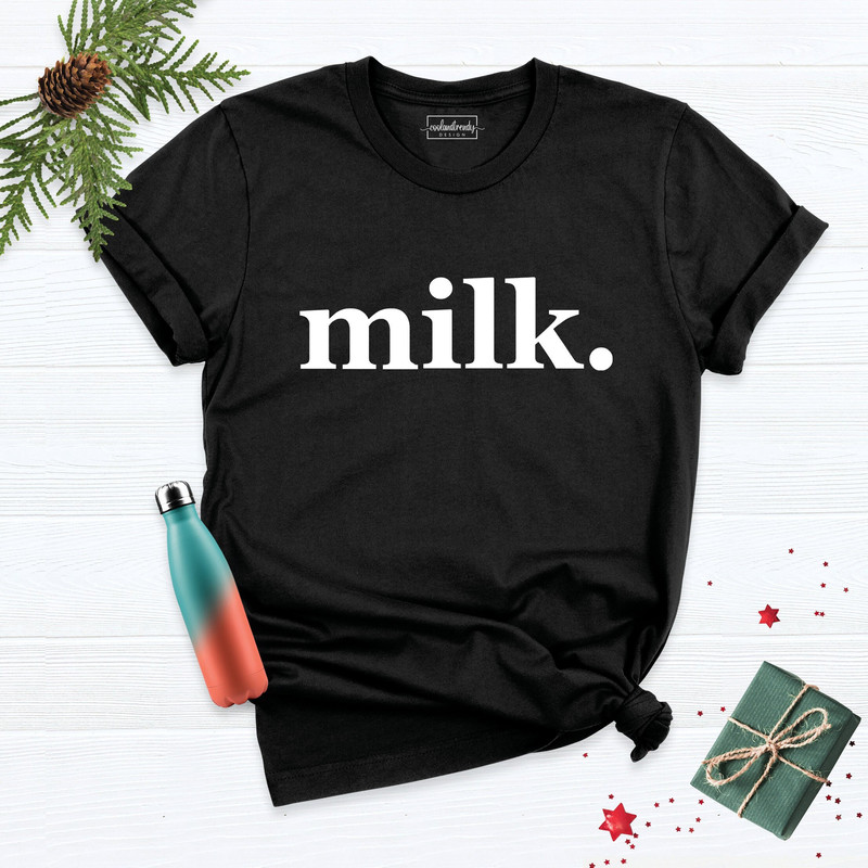 Christmas Words Shirt, Milk Shirt, Christmas Shirts for Women Merry Shirt, Christmas Shirt, Santa Shirt, Christmas Party Tee, Naughty Shirt.jpg