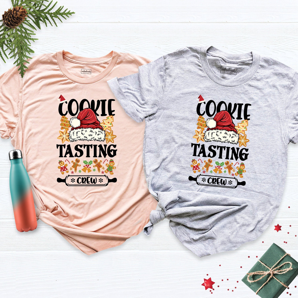 Cookie tasting crew shirt, Cookie Baking Crew, Family Christmas Shirts, Matching Christmas Shirts, Cookie Baking Crew, Cooking Shirt.jpg