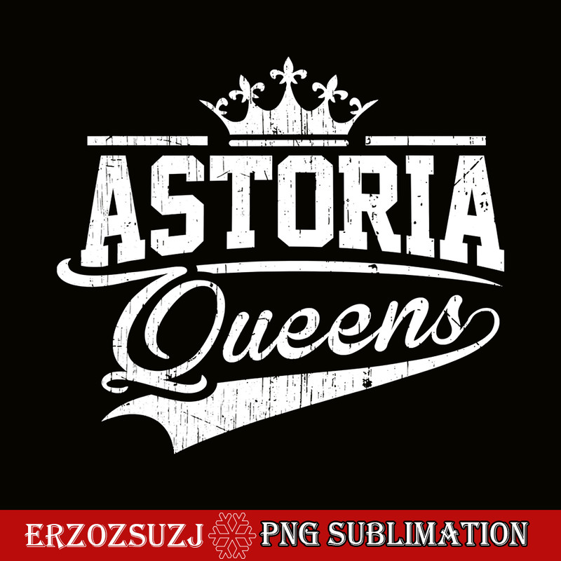 QUE03112315-Astoria With Crown PNG, Queens NYC PNG, Retro Queens PNG.png