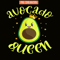 QUE03112322-Avocado Queen PNG, Lovely Gift PNG, Funny Quotes PNG.png