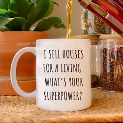 funny realtor gift, real estate gifts, i sell houses, real estate agent christmas gift, closing thank you gift, real est