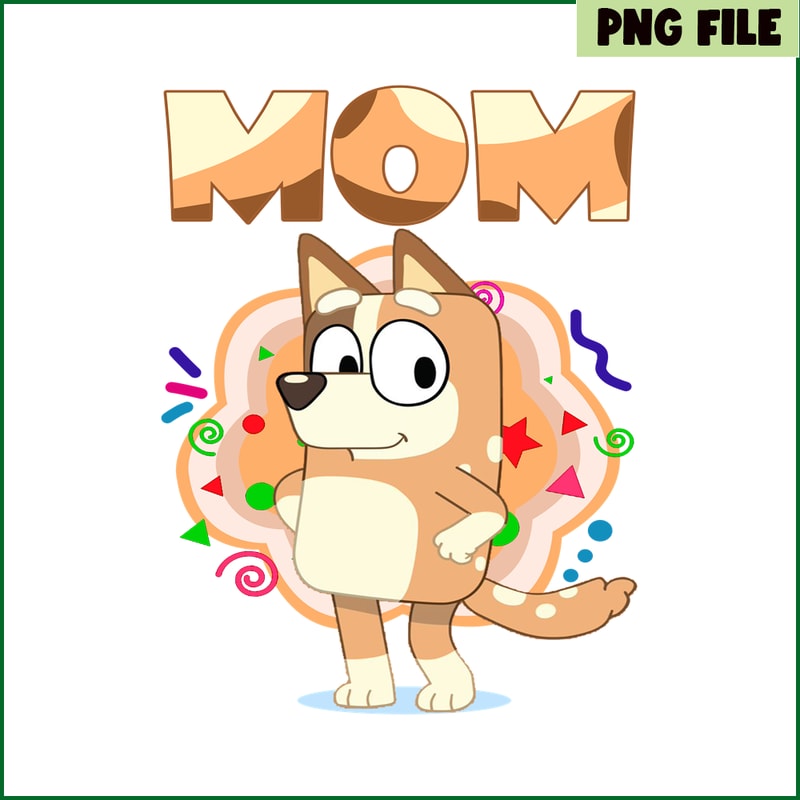 BLP22112310-Beautiful Bluey Mom PNG Bluey Family PNG Bluey Parent PNG.png