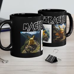 pikachu mug, machu pikachu mug, pokemon pikachu, pokemon mug, holiday gift, birthday gift.jpg