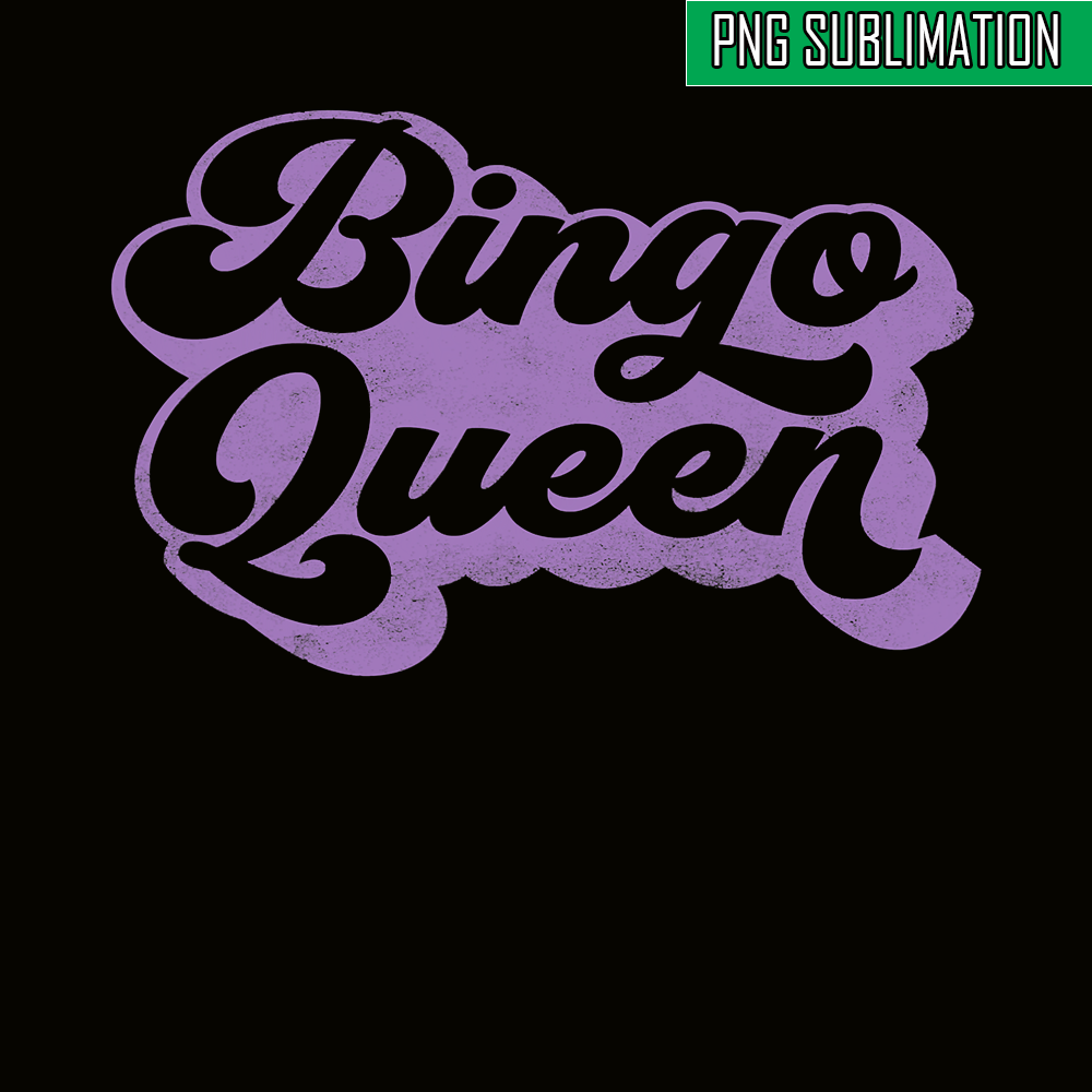 QUE03112359-Bingo Purple Queen PNG, Bingo Balls PNG, Crown Queen PNG.png