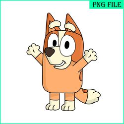 bingo smiling png bingo bluey png bluey characters png