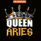 QUE03112370-Queen Aries Slay PNG, Happy Birthday PNG, Crown Queen PNG.png