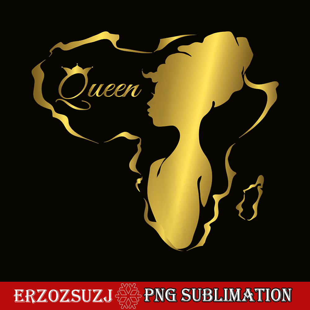 QUE03112395-Black American Woman PNG, Royalty Queens PNG, Black Queens PNG.png