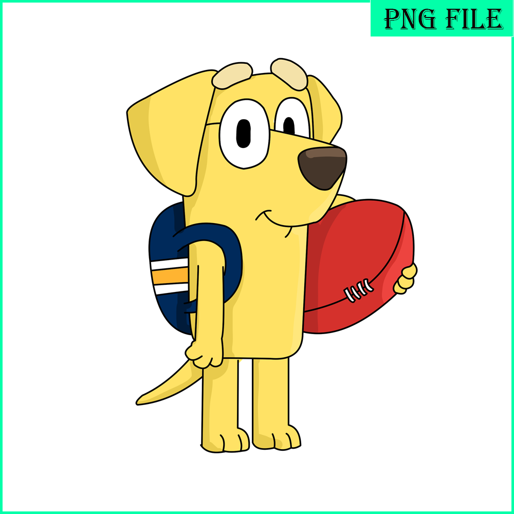 BLP22112371-Luckey And Baseball PNG Lucky Bluey PNG Bluey Characters PNG.png