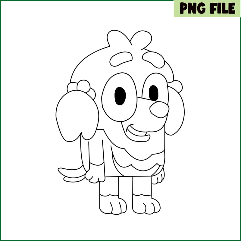 BLP22112374-Missy Line Missy Bluey PNG Bluey Character PNG.png